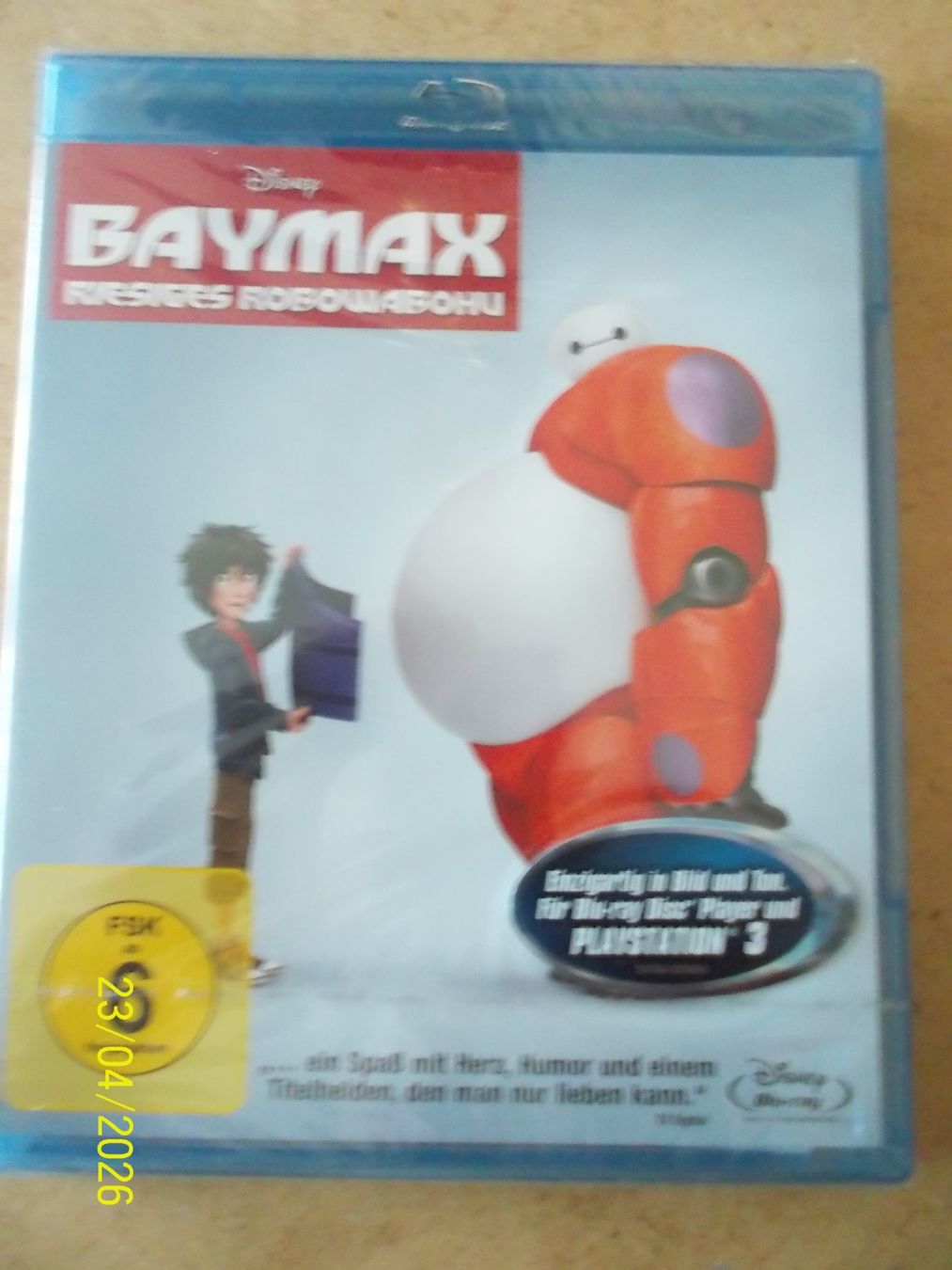 Tutti i DVDs: Blu-ray Disney BAYMAX – Nuovo e nell'imballaggio originale da Root venduto da annaa19