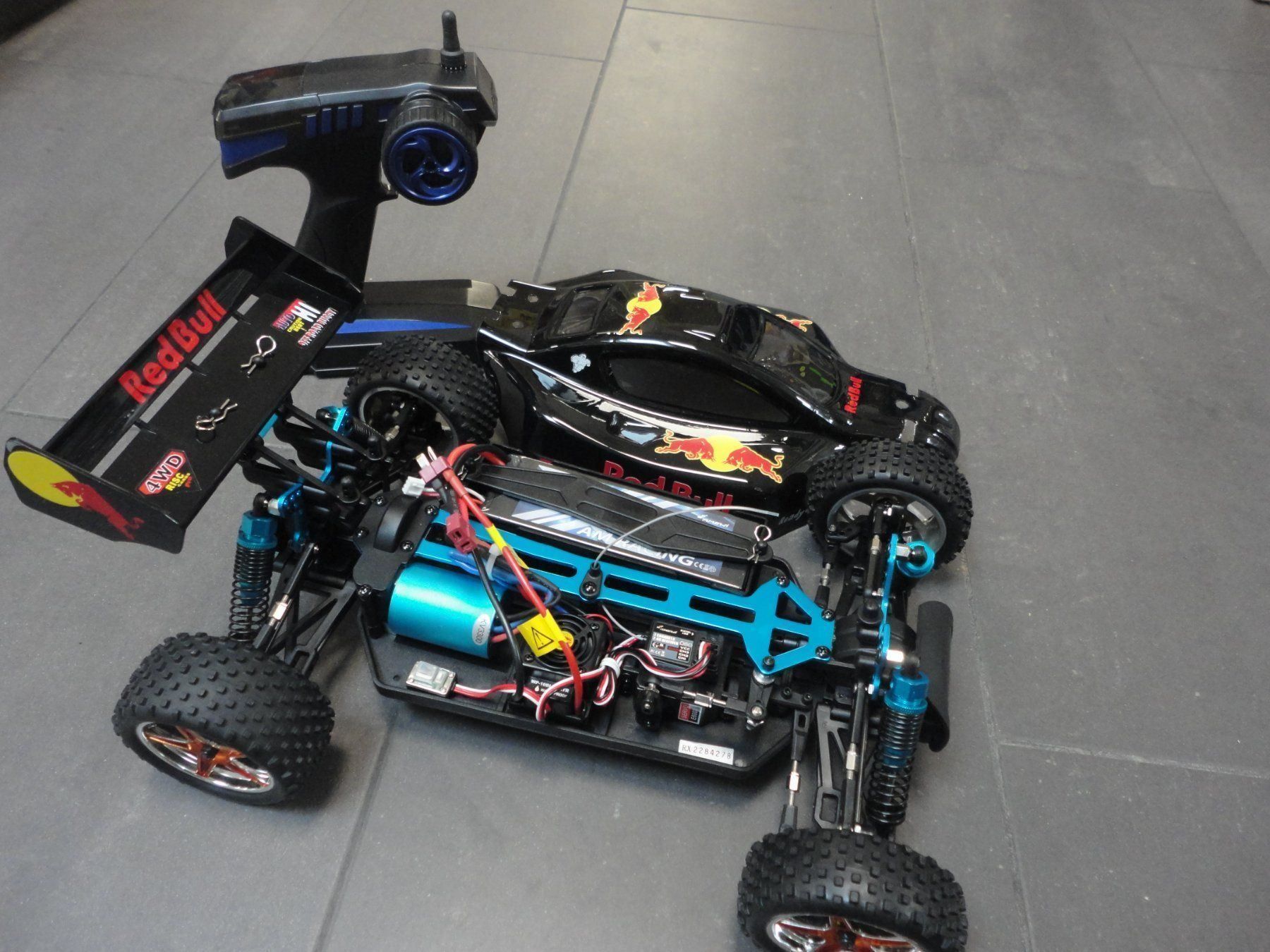 Modellismo RC: Brushless Buggy 4WD komplett-Set – Nuovo e nell'imballaggio originale da Horgen venduto da RcModell 4