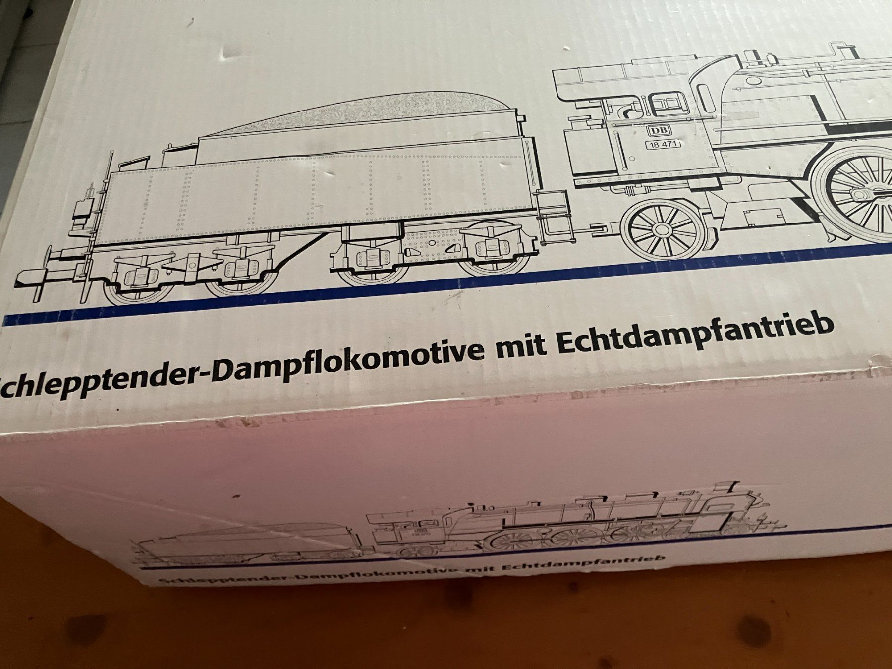 Märklin Modellini di ferrovie: Echtdampf Lok Spur 1 Märklin – Nuovo e nell'imballaggio originale da Lyss venduto da murgelianer 3