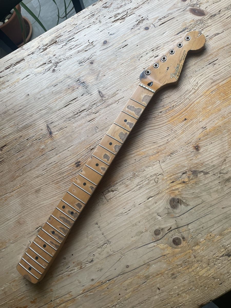 Fender Musikinstrumente: Fender Stratocaster Hals - Helles Ahorn - Relic  – Gebraucht aus Escholzmatt von VooDrive_fuzz 1