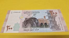 200 Syrische Lira Banknote - Seltenes Sammlerstück!