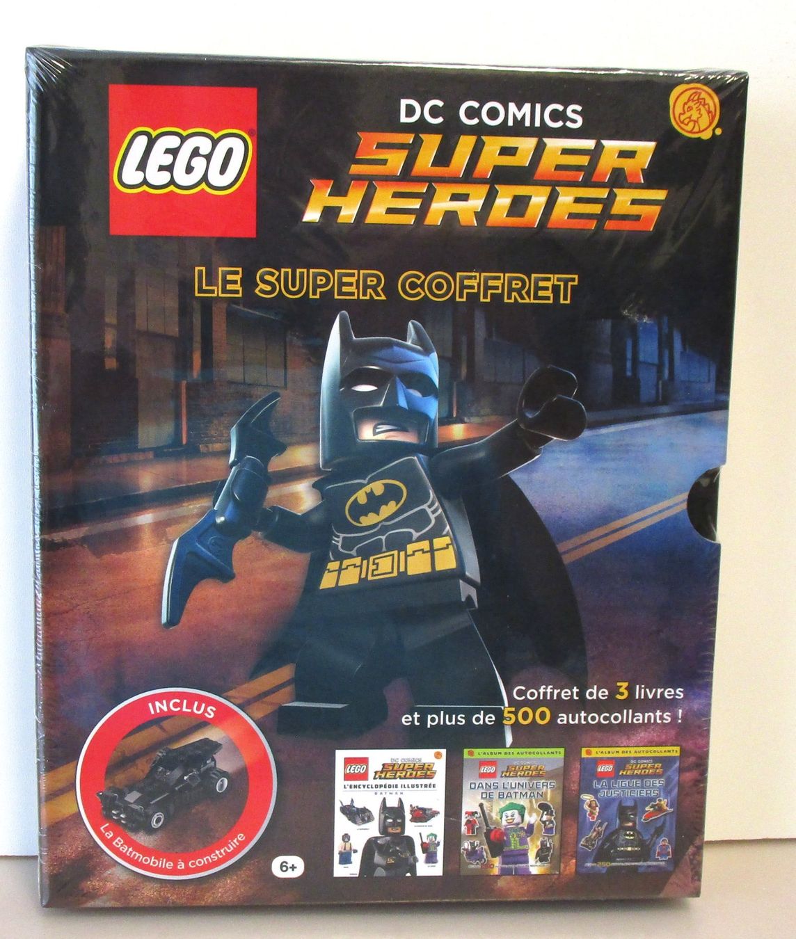 Lego Baukästen: LEGO SUPER COFFRET 3 LIVRES + BATMOBILE A CONSTRUIRE – Neu und originalverpackt aus Chêne-Bourg von breno56