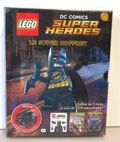 LEGO SUPER COFFRET 3 LIVRES + BATMOBILE A CONSTRUIRE
