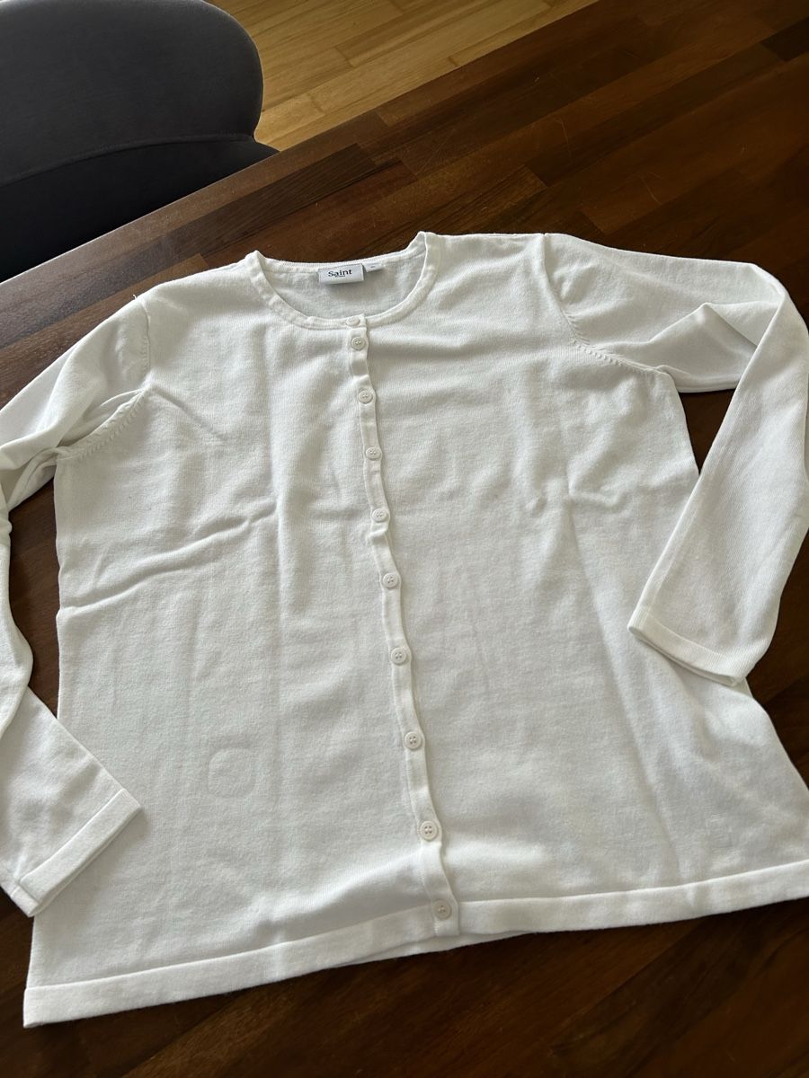 Giacche: SAINT TROPEZ Strickjacke Weiss Gr. XL  – Usato da Balsthal venduto da LaLiLu77 2