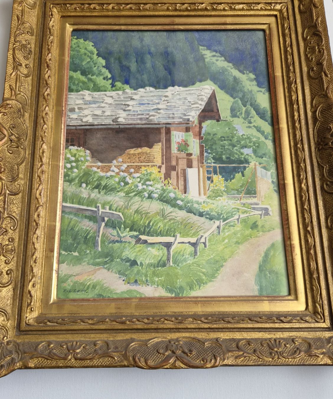 Gemälde: Robert Lanz (1864 - 1931) – Gebraucht aus Biel/Bienne von B.art 1