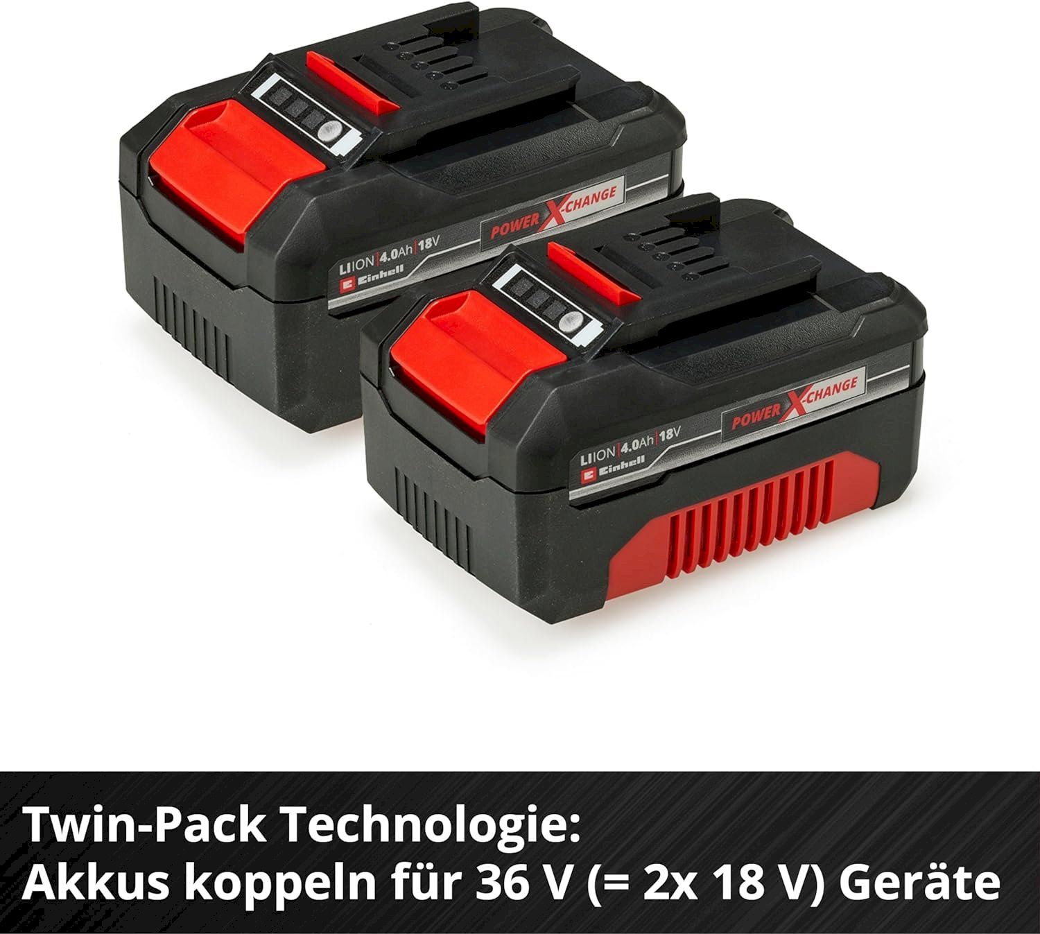 Einhell Accus & piles: Einhell Twincharger Kit 2x4Ah+Ladegerät – Neuf avec emballage d'origine à Bottighofen par zaap 6
