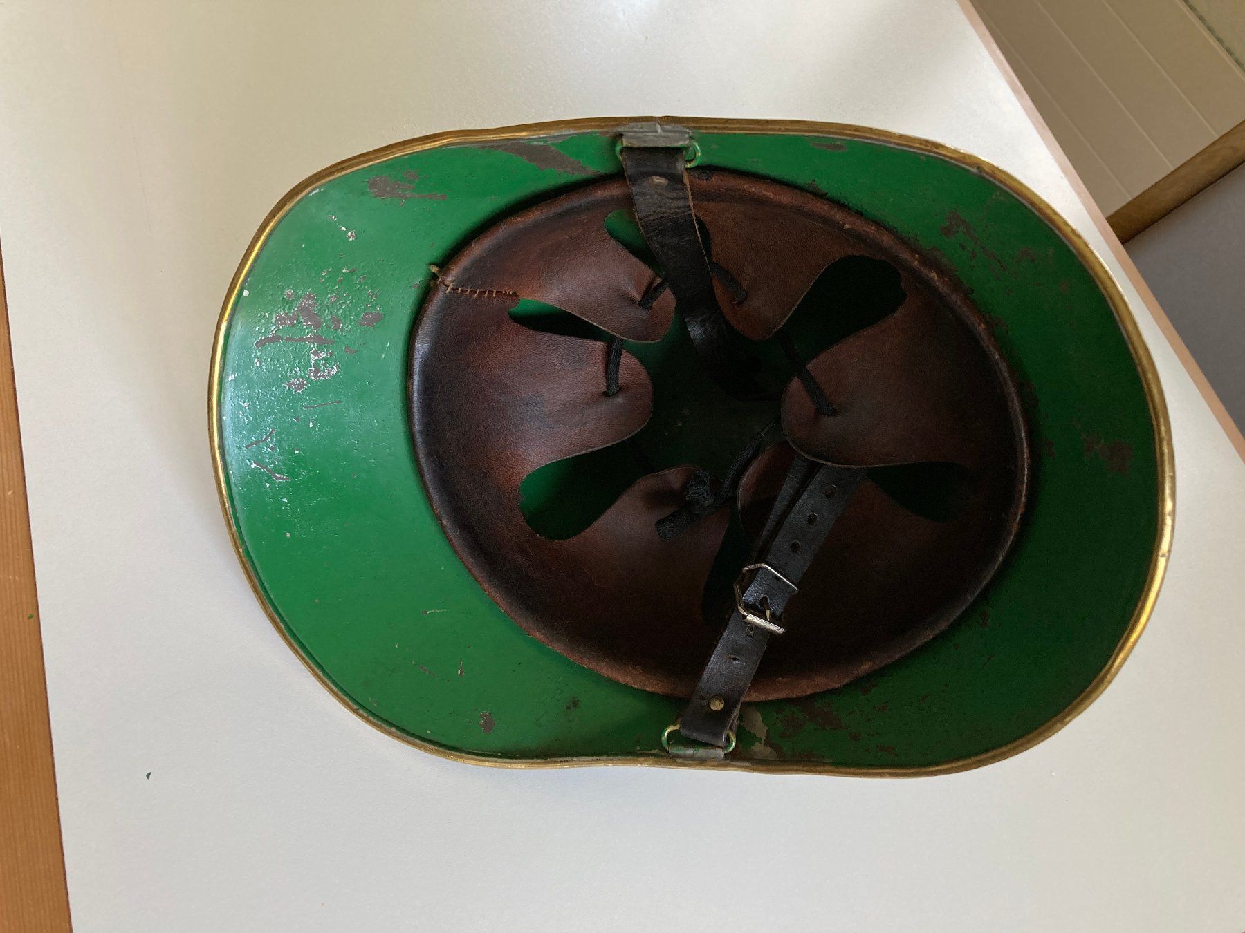 Pompiers: Original Feuerwehrhelm antik – D'occasion à Chur par Hermes421 4