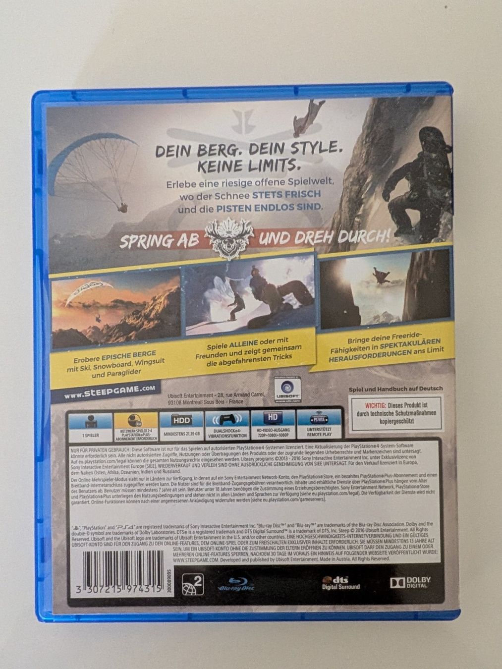 Sony Giochi: Playstation 4 - Steep ab 1Fr – Usato da Kappel SO venduto da Knoggaz 2