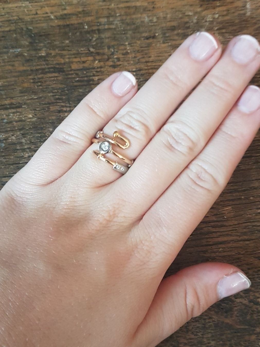 Bagues: Ausgefallener 18 Karat Goldring – Neuf (Voir description) à Unterägeri par Altgoldschmuck 3