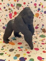 Schleich Gorilla Spielfigur schwarz guter Zustand
