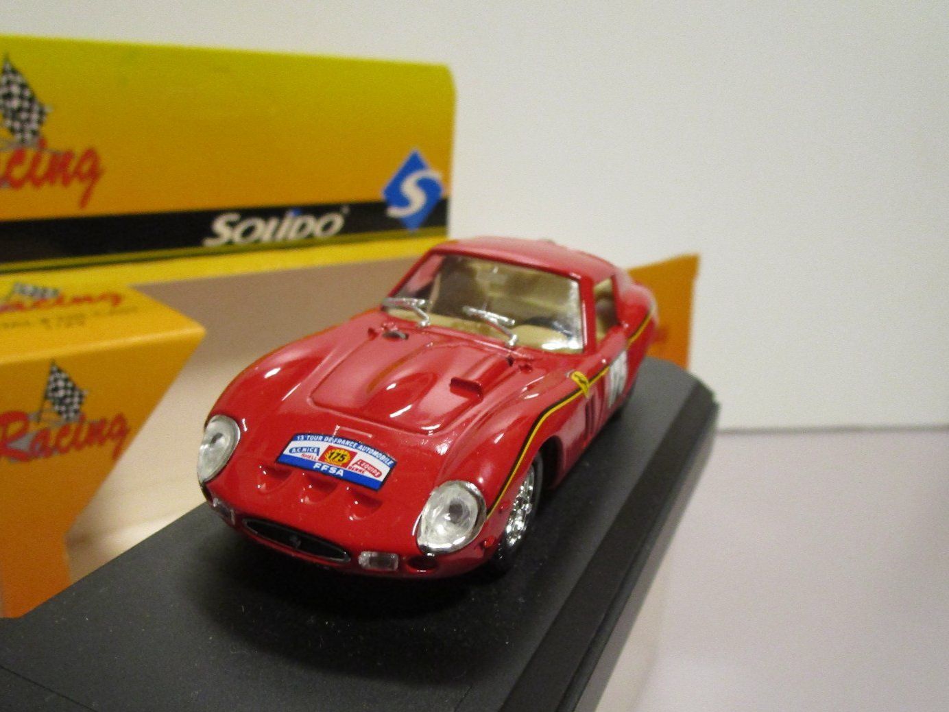 Ferrari Modellautos: SOLIDO FERRARI 250 GTO 1963 - 1902 – Neu und originalverpackt aus Chêne-Bourg von breno56 3