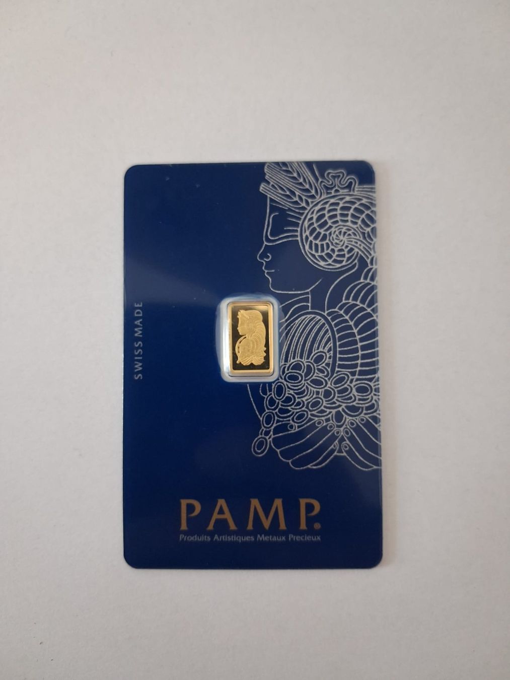 Pamp Metalli preziosi: PAMP Suisse 1g Or .9999 - Lingot scellé – Nuovo e nell'imballaggio originale da Dombresson venduto da Saluro