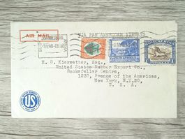 TR05 Enveloppe + Timbre Sud Afrika 1948
