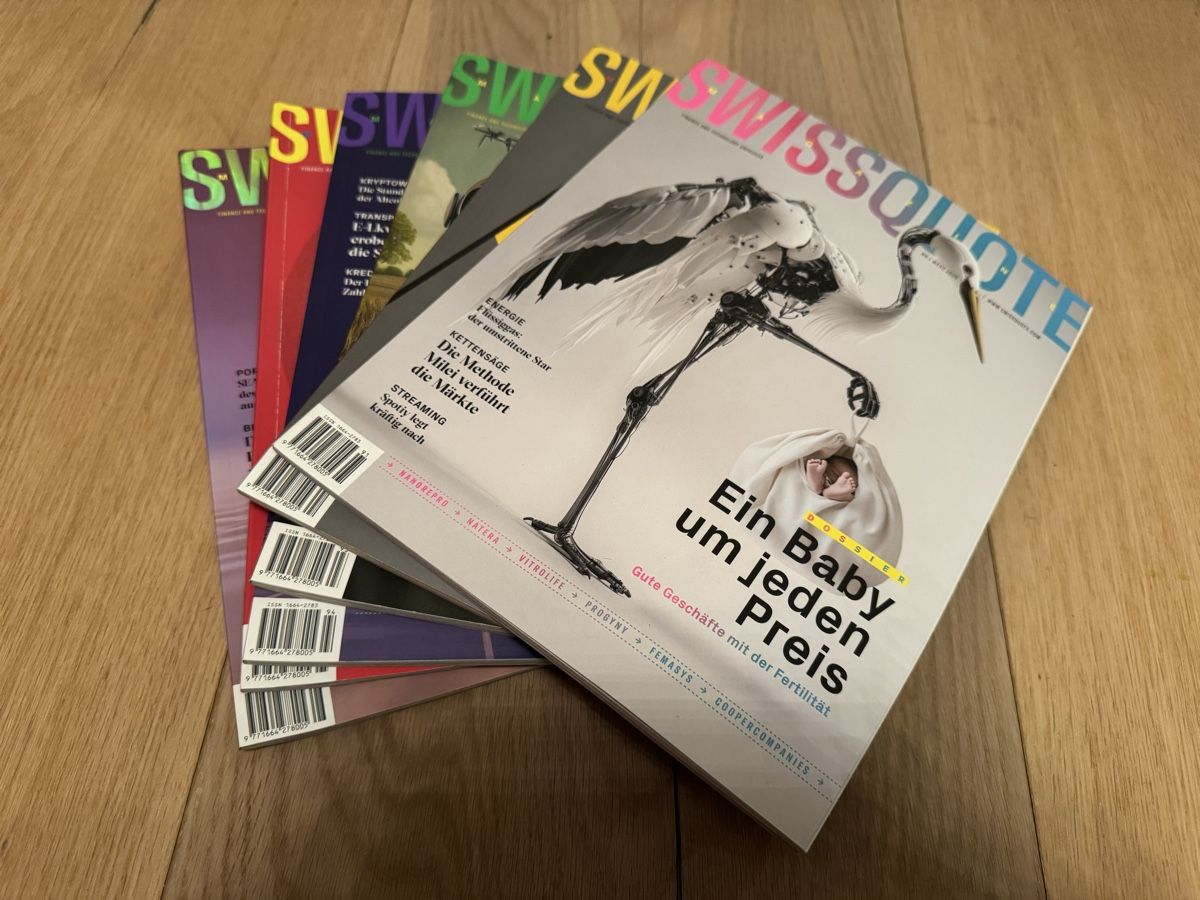 Zeitschriften & Magazine: 6 Swissquote Magazine 2025 – Gebraucht aus Winkel von Schorley 1