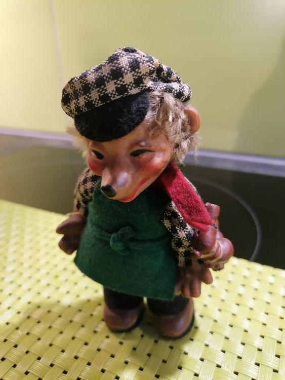 Peluche Steiff Mecki Vintage Des Années 60 - Collection Peluches Anciennes Allemagne