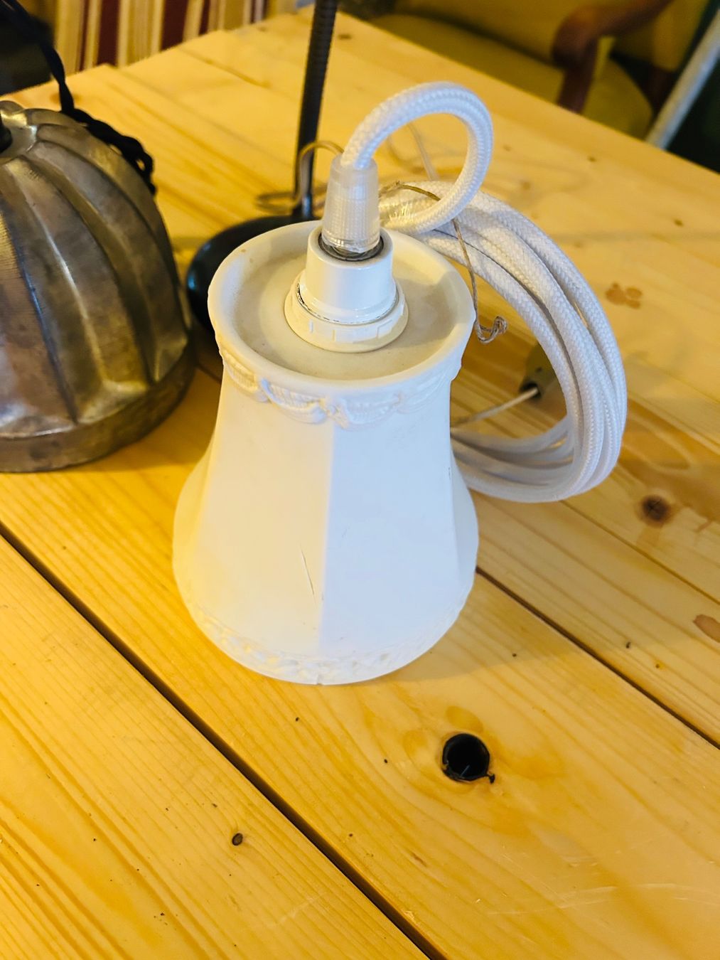 Lampade: 3 vintage  Lampen verkabelt. – Usato da Zürich venduto da KuduKing 2