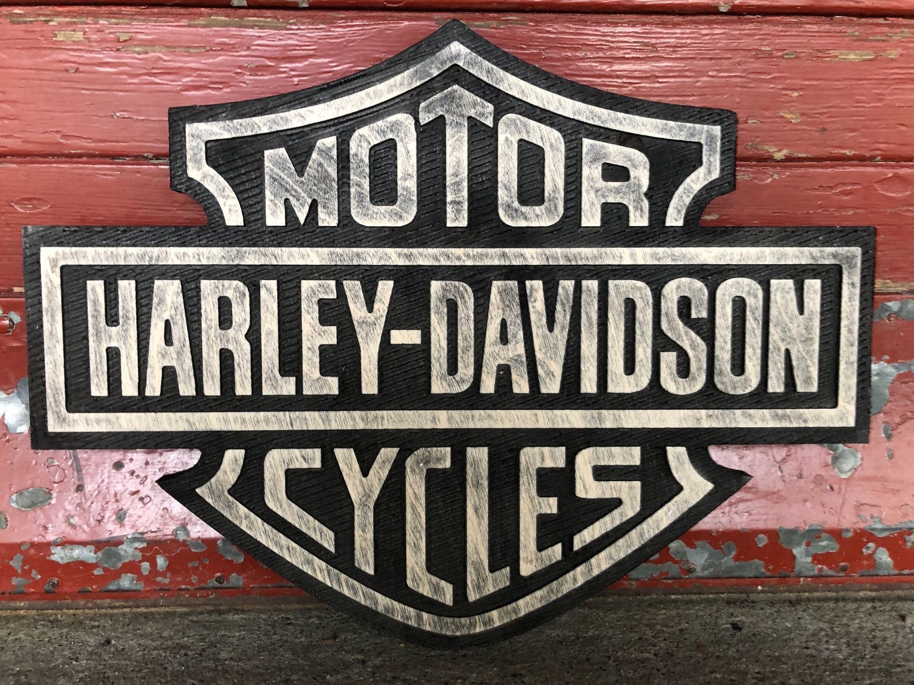 Insegne: Harley Davidson motor cycles classic V2 – Nuovo (secondo la descrizione) da Reinach AG venduto da rares75