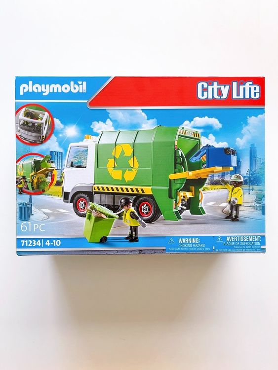 Playmobil Giocattoli: Playmobil Camion della Raccolta Differenziata 71234 Nuovo – Nuovo e nell'imballaggio originale da Vacallo venduto da olg_7nvc 1