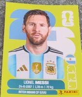 Lionel Messi Sticker Panini Fussball Weltmeisterschaft