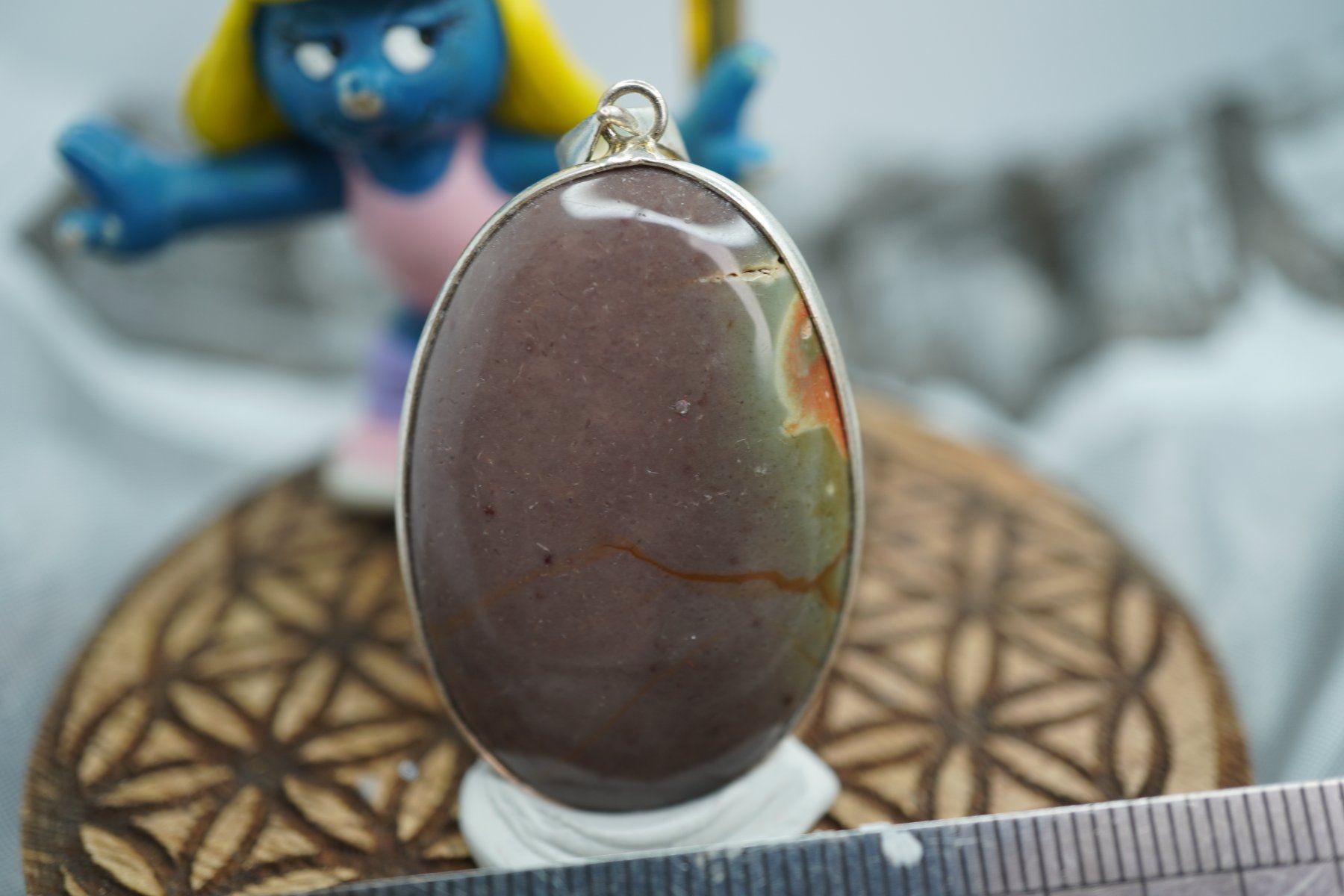 Minerali & Pietre curative: Polychrom  Jaspis   Schmuck Anhänger       ab 1.- Auktion – Nuovo e nell'imballaggio originale da Eschenbach SG venduto da topstone 1
