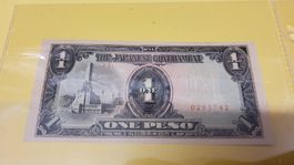 Japanischer Peso, 1942, guter Zustand.