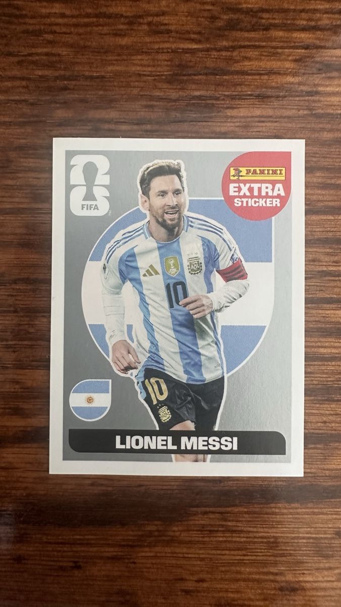 Autocollants: MESSI Silver Extra Sticker Legend – Neuf (Voir description) à Oberrieden par jon_5cl2