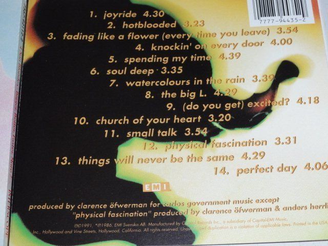 CD: 2CD's - 4 Non Blondes - Bigger, Better & Roxette - Joyride – Usato da Unterbäch venduto da xazuq 3