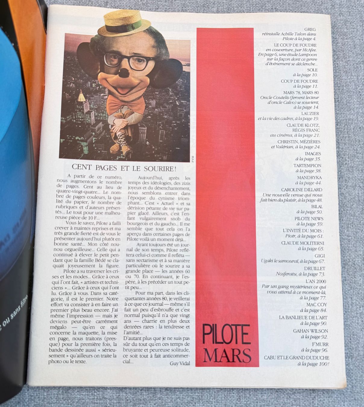 Riviste & Magazine: Journal Pilote No. 70 - Mars 1980 – Usato da Denges venduto da peumens 1