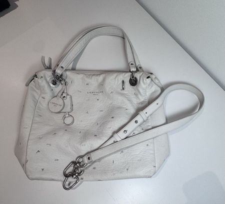 Liebeskind Berlin Kalama Handtasche Weiss Leder guter Zustan