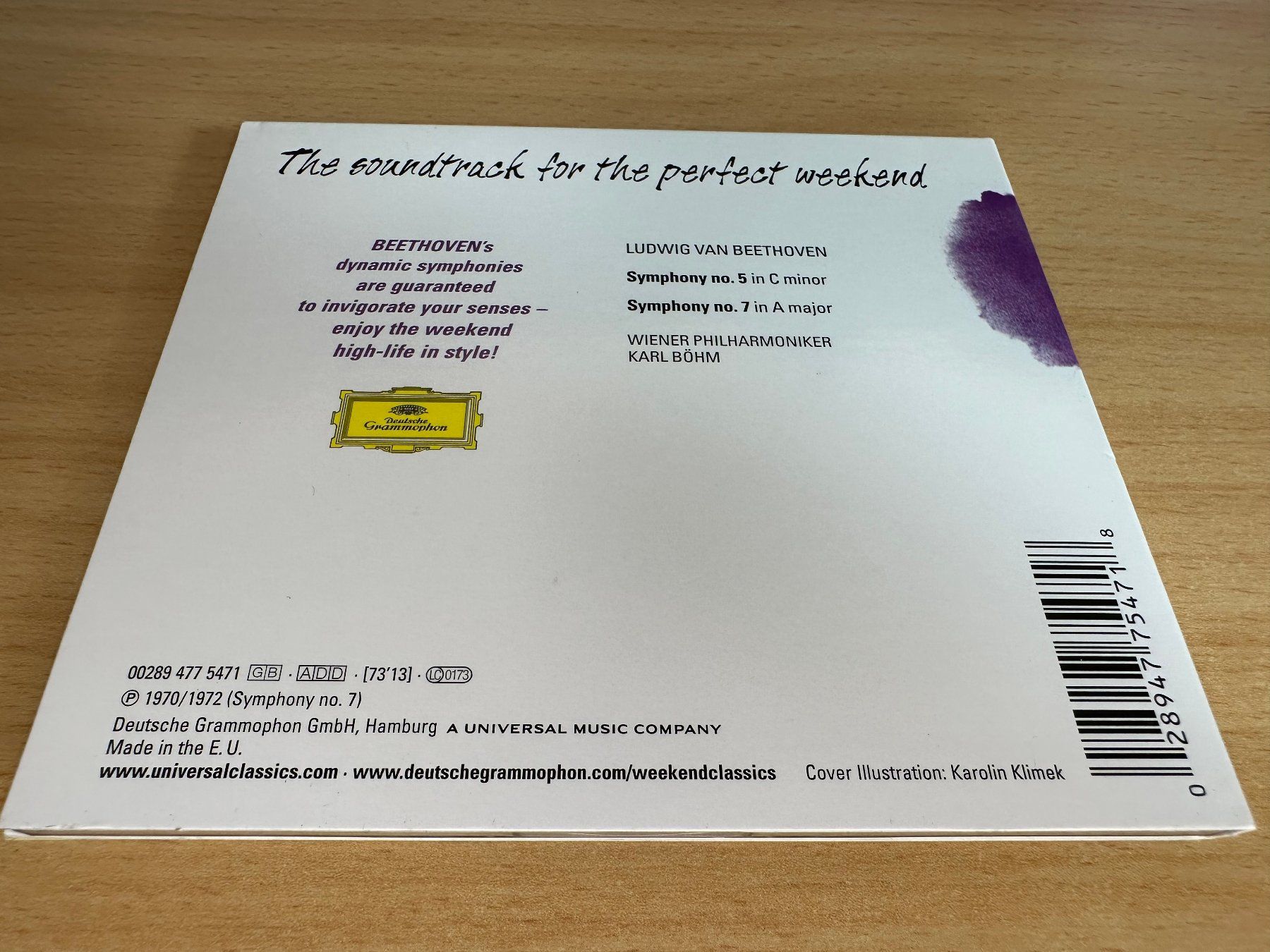 CD: Weekend Classics - a Beethoven Weekend – Usato da Rikon im Tösstal venduto da Alpenmutz 1