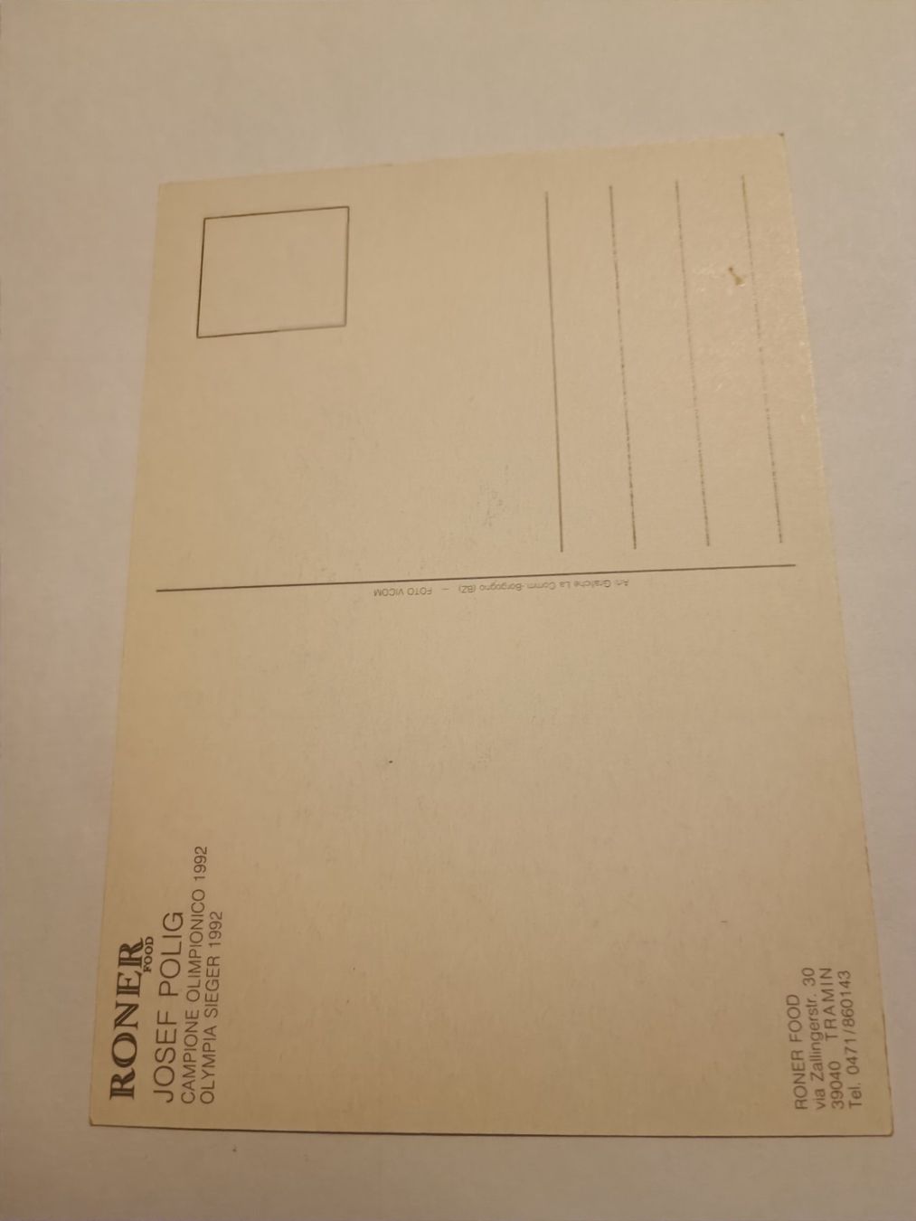 Autogramme: Josef Polig - handsigniert – Gebraucht aus Menziken von Artographs 1