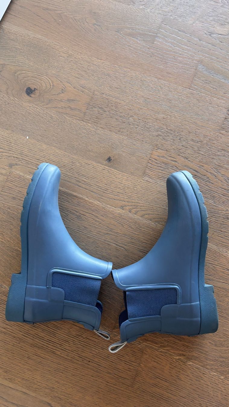 Hunter Scarpe da donna: Hunter Original Commando Wellies – Pale Blue, Gr. 40/41 – Usato da Zürich venduto da neu_xzs2 1