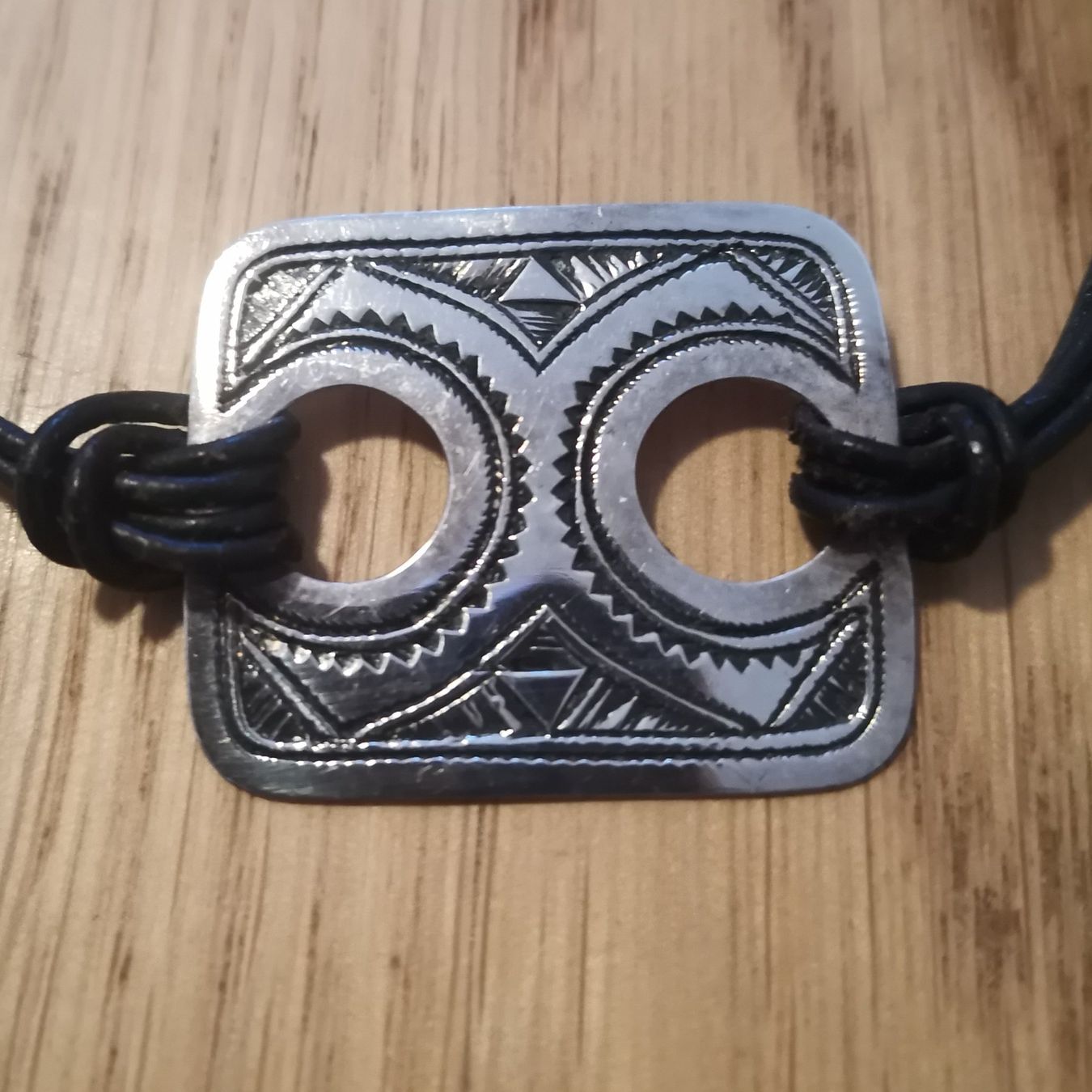 Bracciali & Braccialetti: Bracciale con piastra argento Touareg – Usato da La Chaux-de-Fonds venduto da Catchmi 1