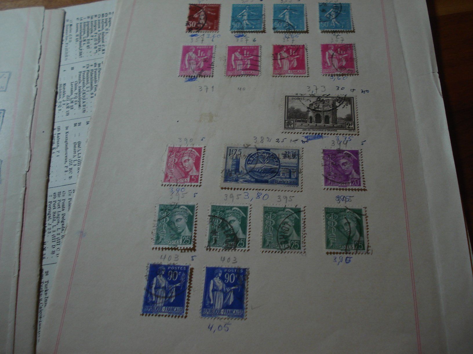 Tous les timbres: Lot alte Briefmarken Frankreich – D'occasion à Niederwil AG par morostahu 8