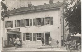 CONSOMMATION mit LASTWAGEN Vaud 1920