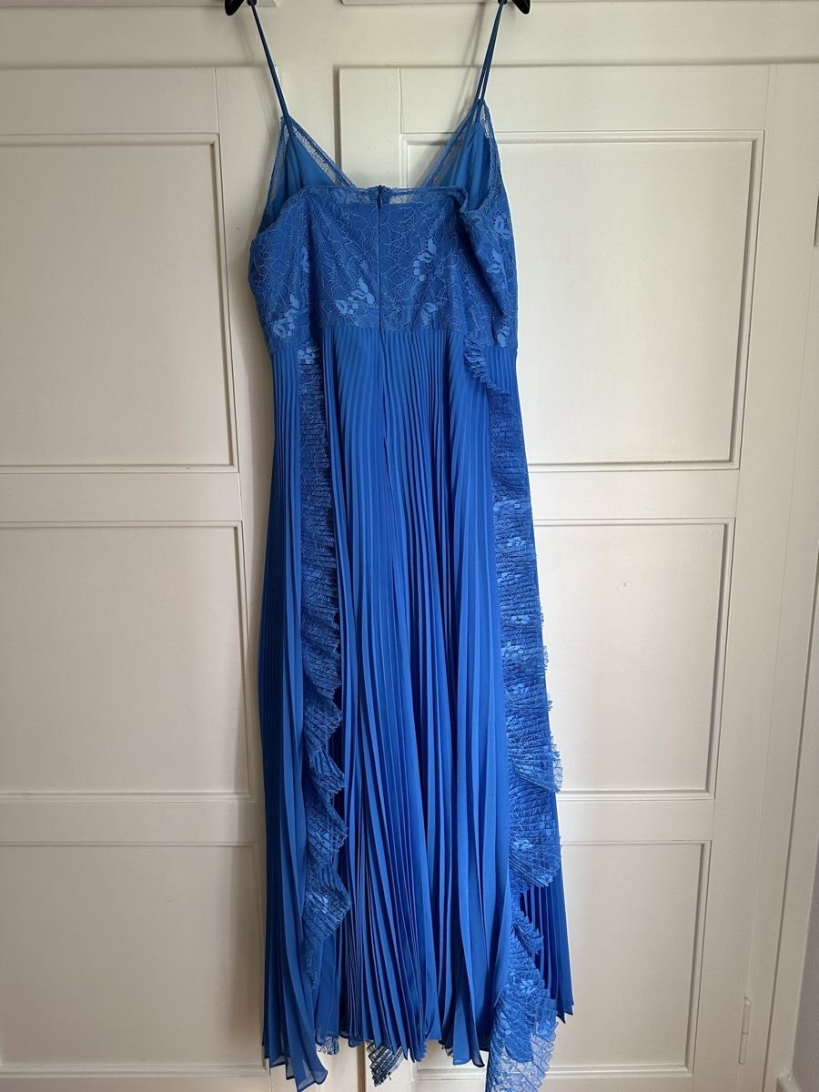 Vestiti: Elegantes blaues Abendkleid Größe 42/44 – Nuovo (secondo la descrizione) da Solothurn venduto da var002 3