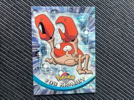 Pokemon Krabby non Holo Topps Series 2 1999 1.Edition NM