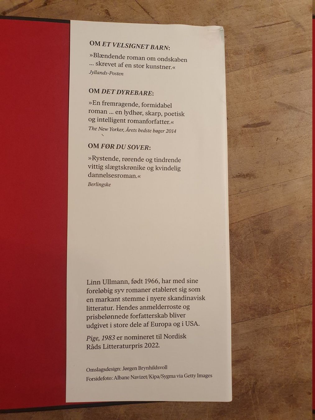 Libri: Pige, 1983 Linn Ullmann Gyldendal – Usato da Zürich venduto da loosebone 3