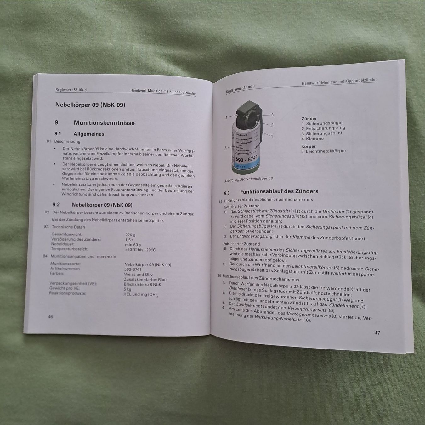 Libri: Handwurf-Munition mit Kipphebelzünder – Usato da Gipf-Oberfrick venduto da Mig_29 2