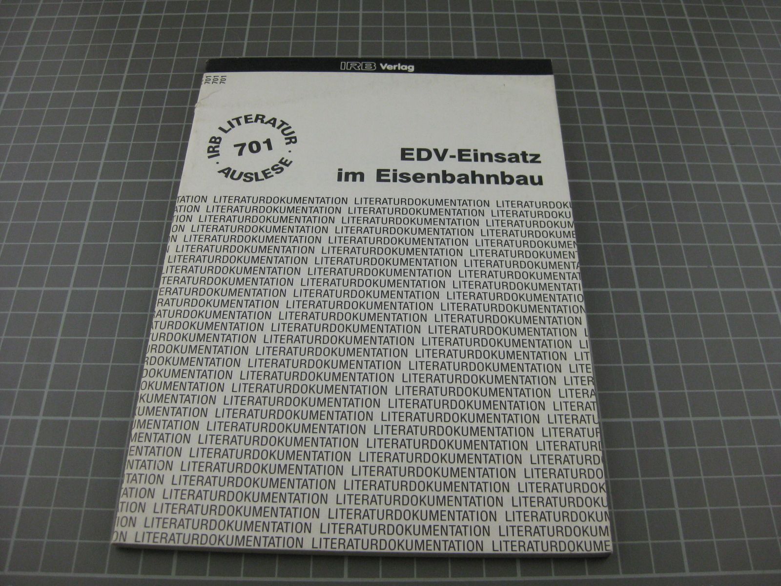 Bücher: EDV-Einsatz im Eisenbahnbau – Gebraucht aus Malters von Marosko