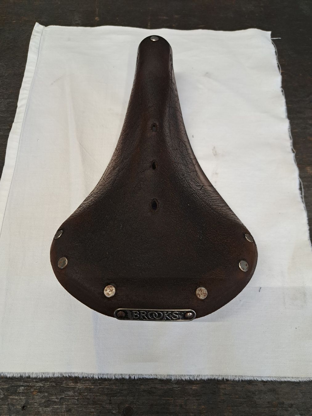 Brooks Pezzi di ricambio: Brooks Ledersattel, nostalgische Optik – Usato da Adligenswil venduto da ala_xc8k 2