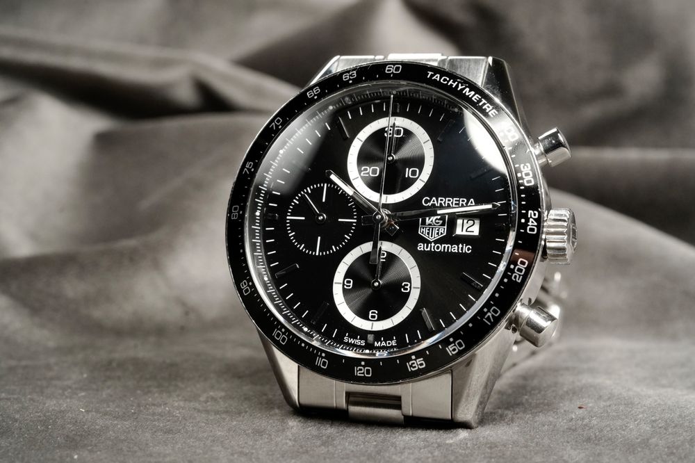Tag Heuer - Carrera Ref. CV2010 Panda Dial Automatic Chrono 4