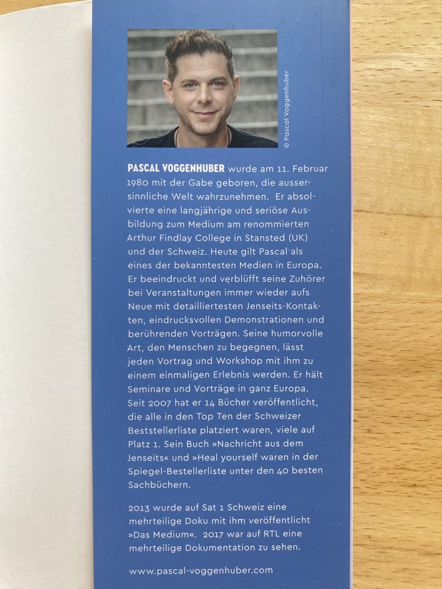 Libri: Deine Geistführer sind bei Dir - Pascal Voggenhuber  – Usato da Schwarzenburg venduto da Michellu 5