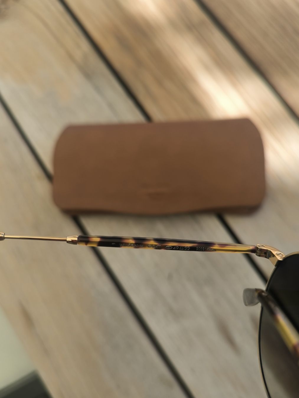Occhiali & Lenti: CLCO Sonnenbrille Wilson M mit Goldrahmen – Usato da Küsnacht ZH venduto da corinita 1
