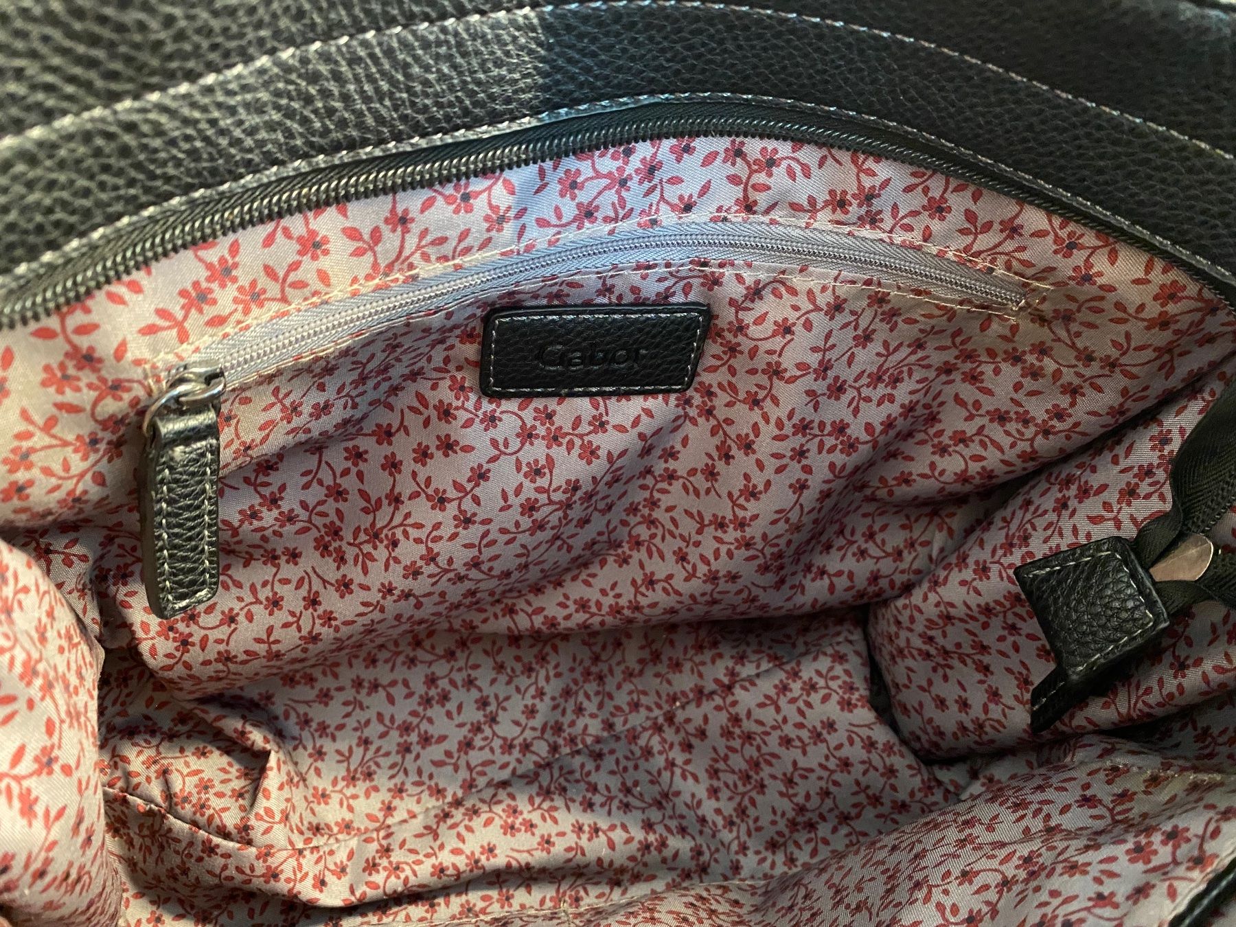 Gabor Borse da donna: Gabor Handtasche Leder mit Schlaufe schwarz – Usato da Pratteln venduto da a23_j2gs 9