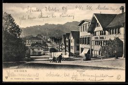 AK Heiden, Blick in die Wreden-Strasse