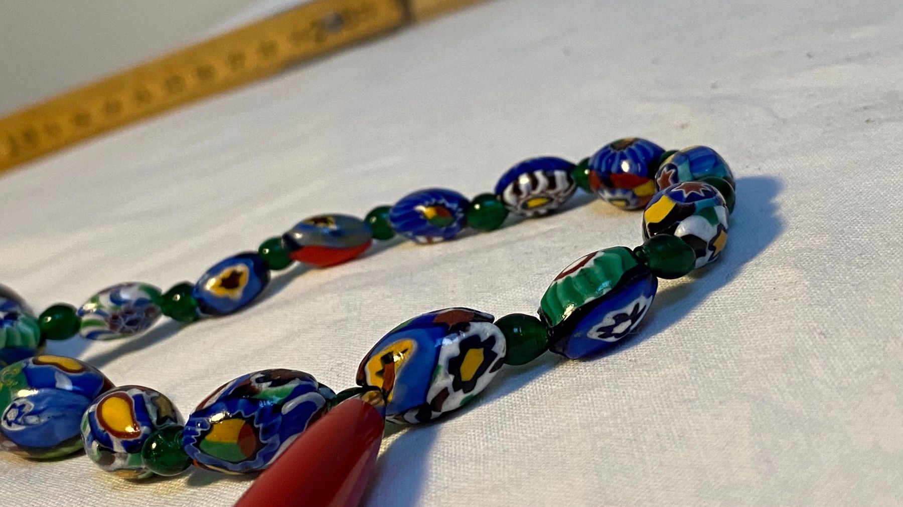 Murano Catenine: Millefiori Murano Halskette – Usato da Basel venduto da ota_2f9m 2