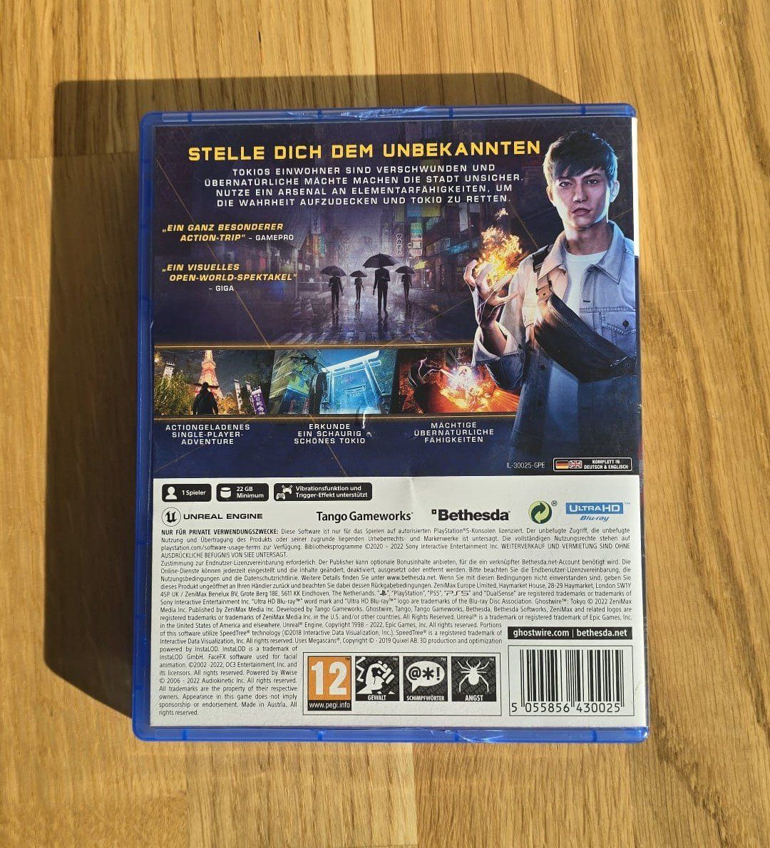 Giochi: Ghostwire: Tokyo – PS5 – Usato da Nussbaumen AG venduto da Stoekli 1