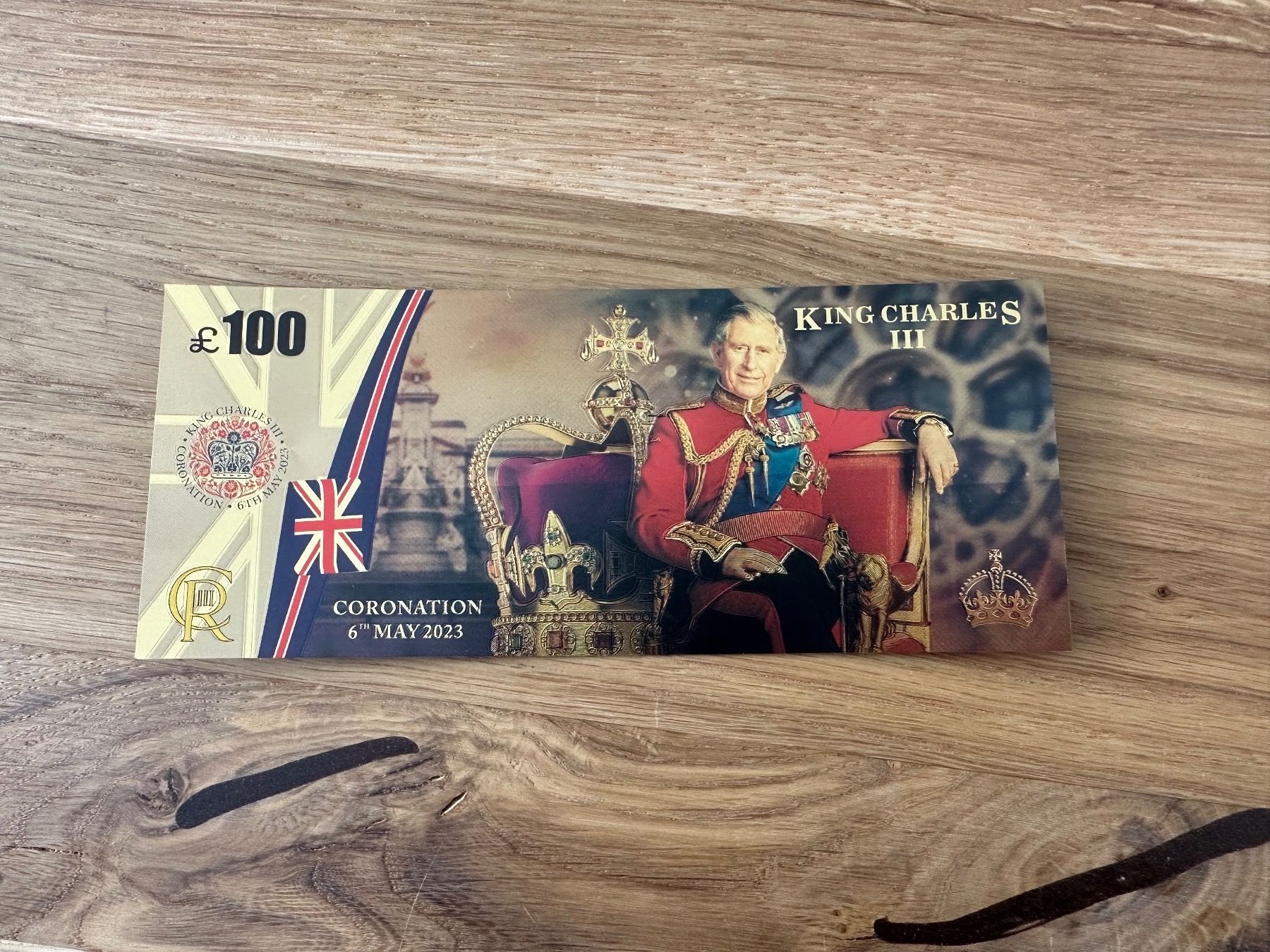 Banconote: King Charles III Sammler-Banknote – Nuovo e nell'imballaggio originale da Thun venduto da tulu_1995 1