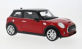 MINI COOPER S 2014 ROT/SCHWARZ 1:18 WELLY